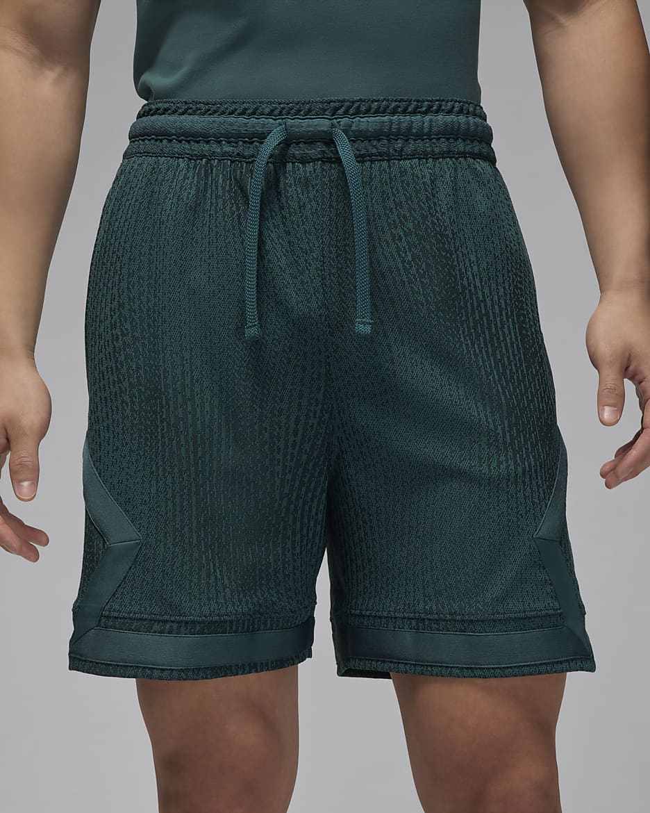 Jordan Sport Men's Dri-FIT ADV Diamond Shorts - Oxidised Green/Black/Oxidised Green