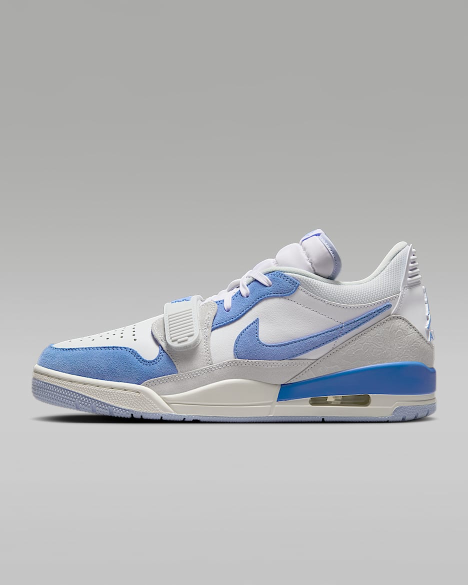 Tenis para hombre Air Jordan Legacy 312 Low - Blanco/Platino puro/Vela/Azul leyenda