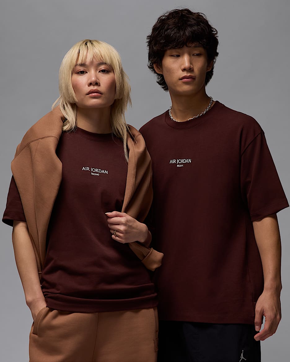 Playera Beijing para hombre Air Jordan - Tierra/Vela