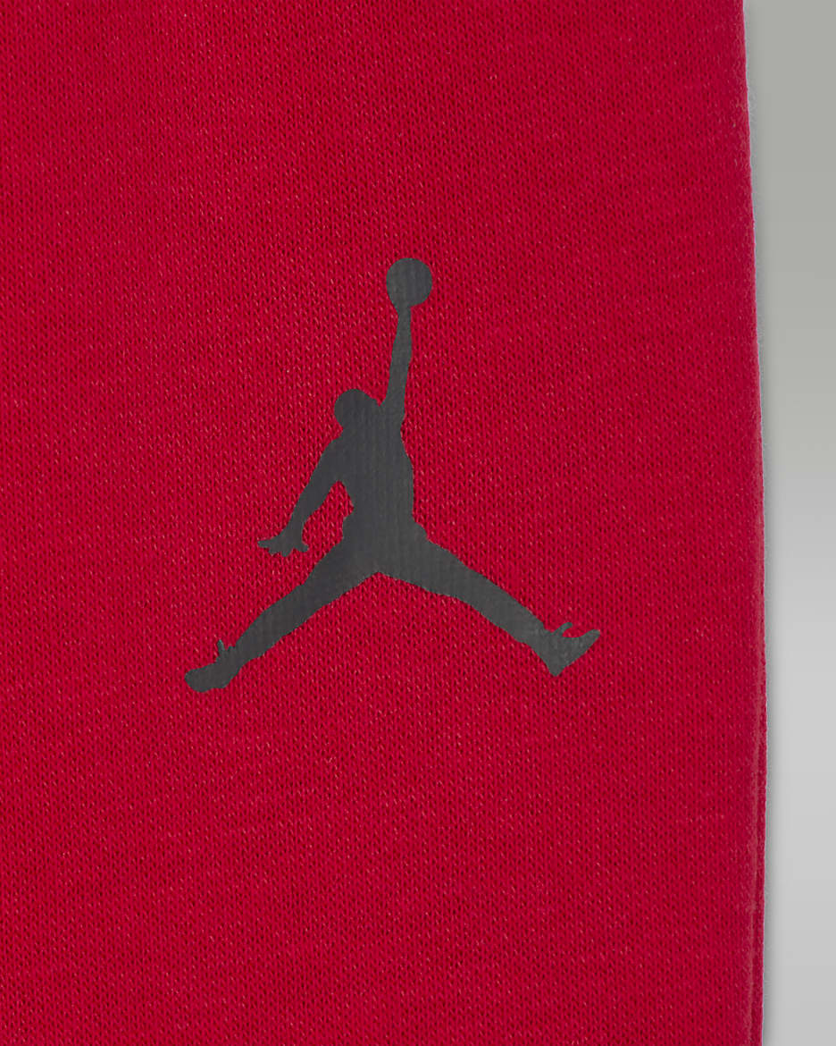 Ensemble deux pièces avec pull en jersey Jordan pour bébé (12-24 mois) - Gym Red