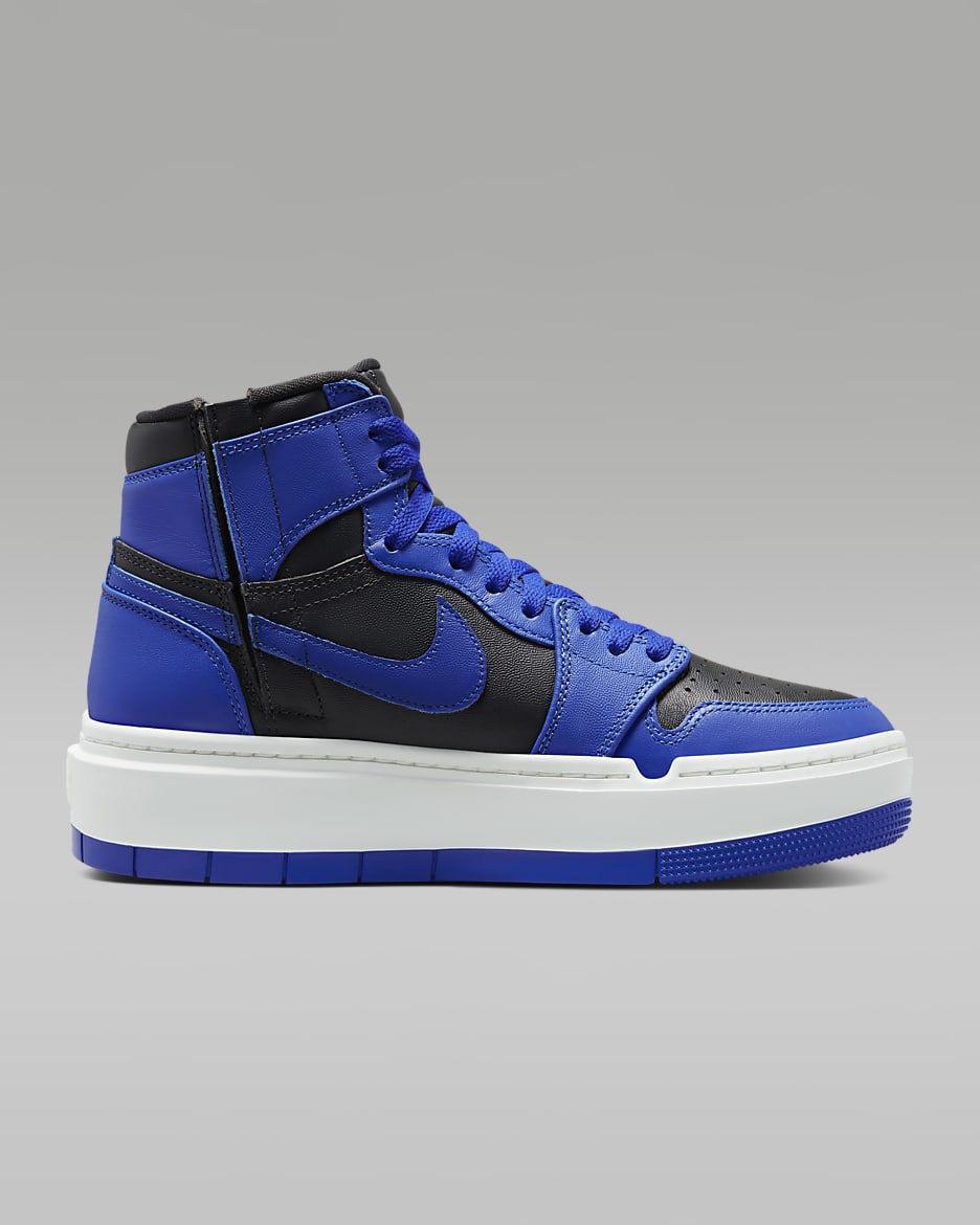 Air Jordan 1 Elevate High Women's Shoes - Dark Ash/Sail/Hyper Royal