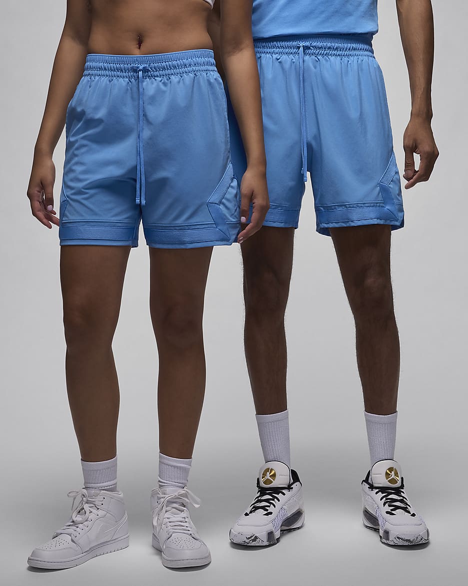 Jordan Sport Men's Dri-FIT Woven Diamond Shorts - Legend Blue/Legend Blue/Legend Blue