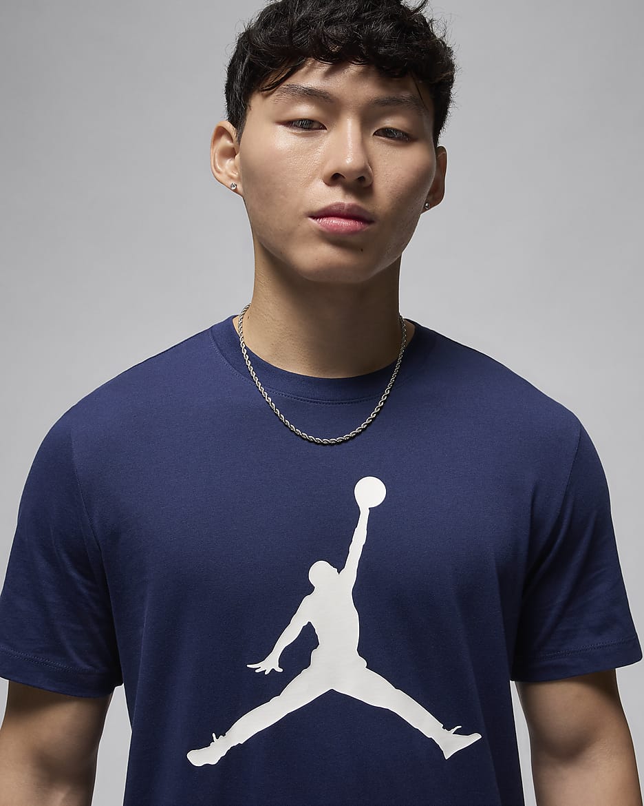 Jordan Jumpman Men's T-Shirt - Midnight Navy/White