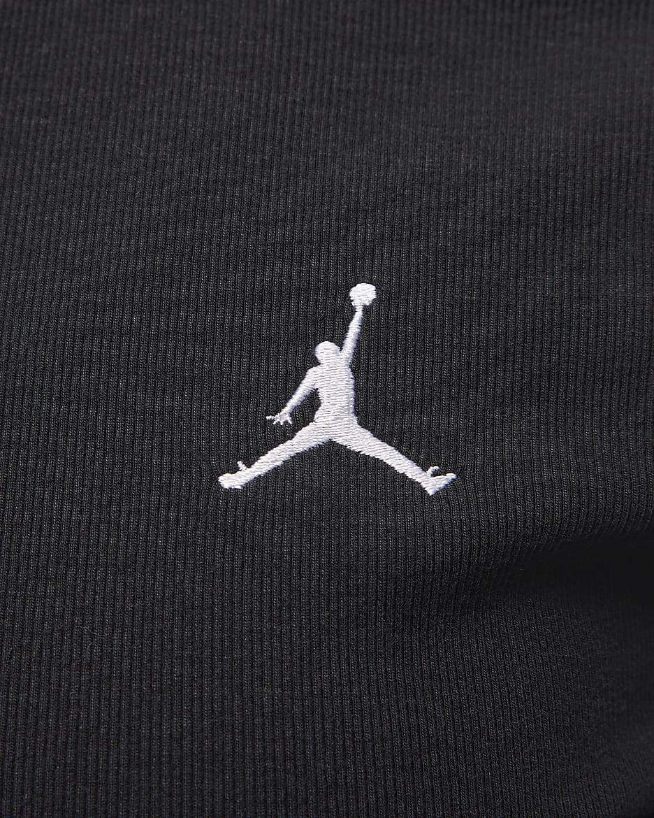 Jordan Women's Knit Top - Black/White