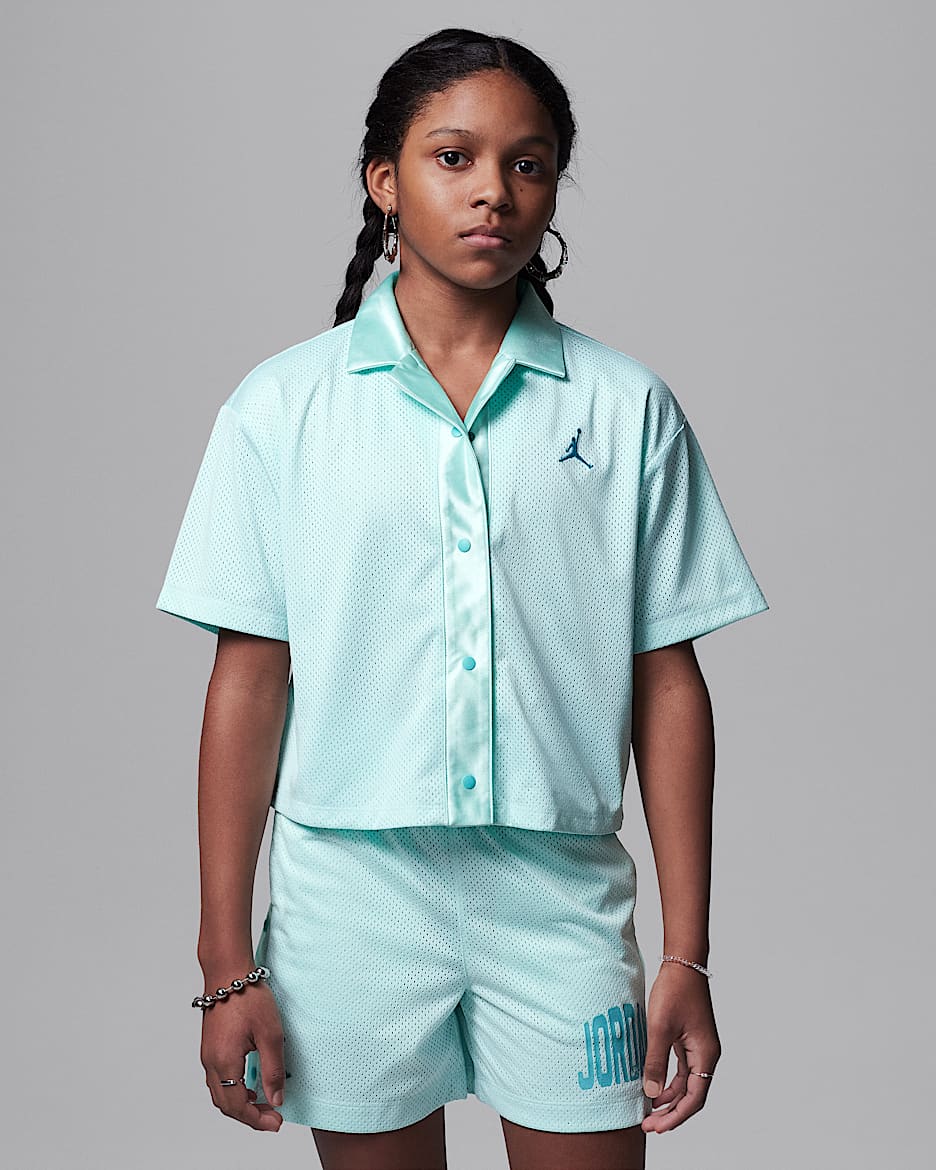 Haut en mesh Jumpman Jordan Dri-FIT Training Camp pour ado - Igloo