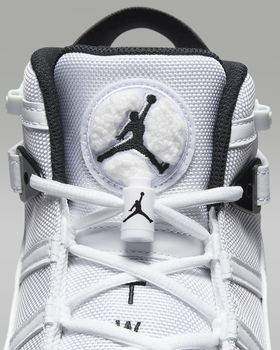 Tenis para hombre Jordan 6 Rings - Blanco/Blanco/Negro