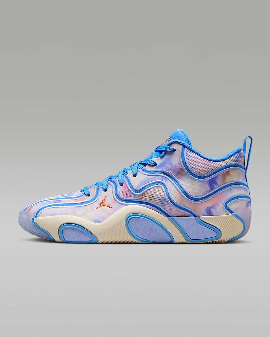 Tatum 3 PF Basketball Shoes - University Blue/Pale Ivory/Royal Tint/Camellia