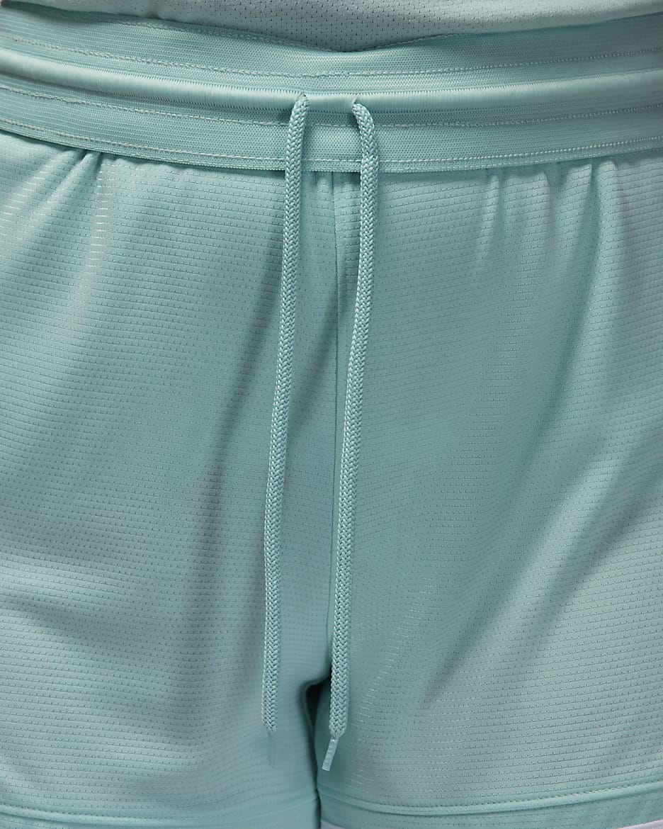 Jordan Sport Women's 4" Diamond Shorts - Light Dew/Light Dew/White/White