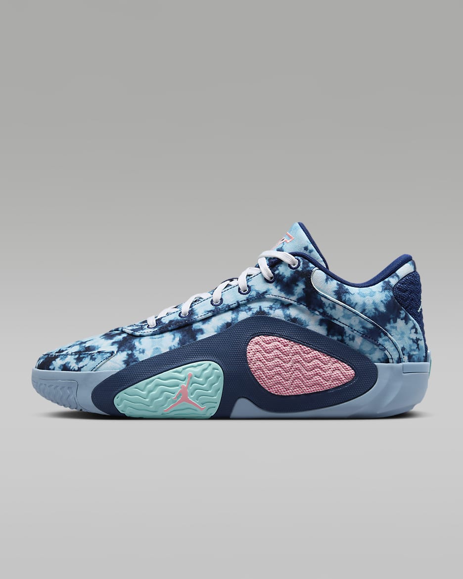 Tatum 2 PF Basketball Shoes - Blue Void/Leche Blue/Tropical Twist/Bleached Coral