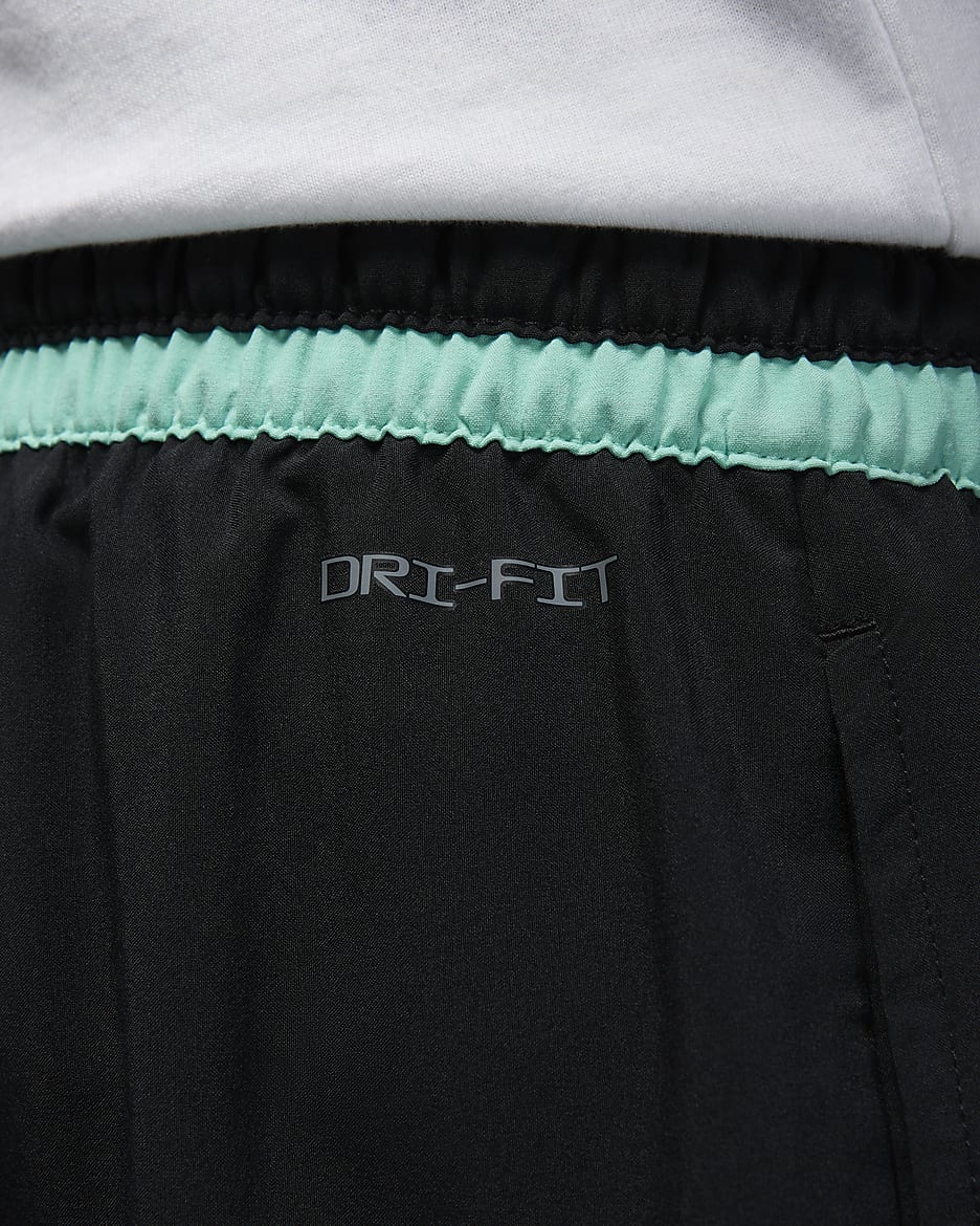 Jordan Dri-FIT Sport Men's Woven Diamond Shorts - Black/Tropical Twist/Black