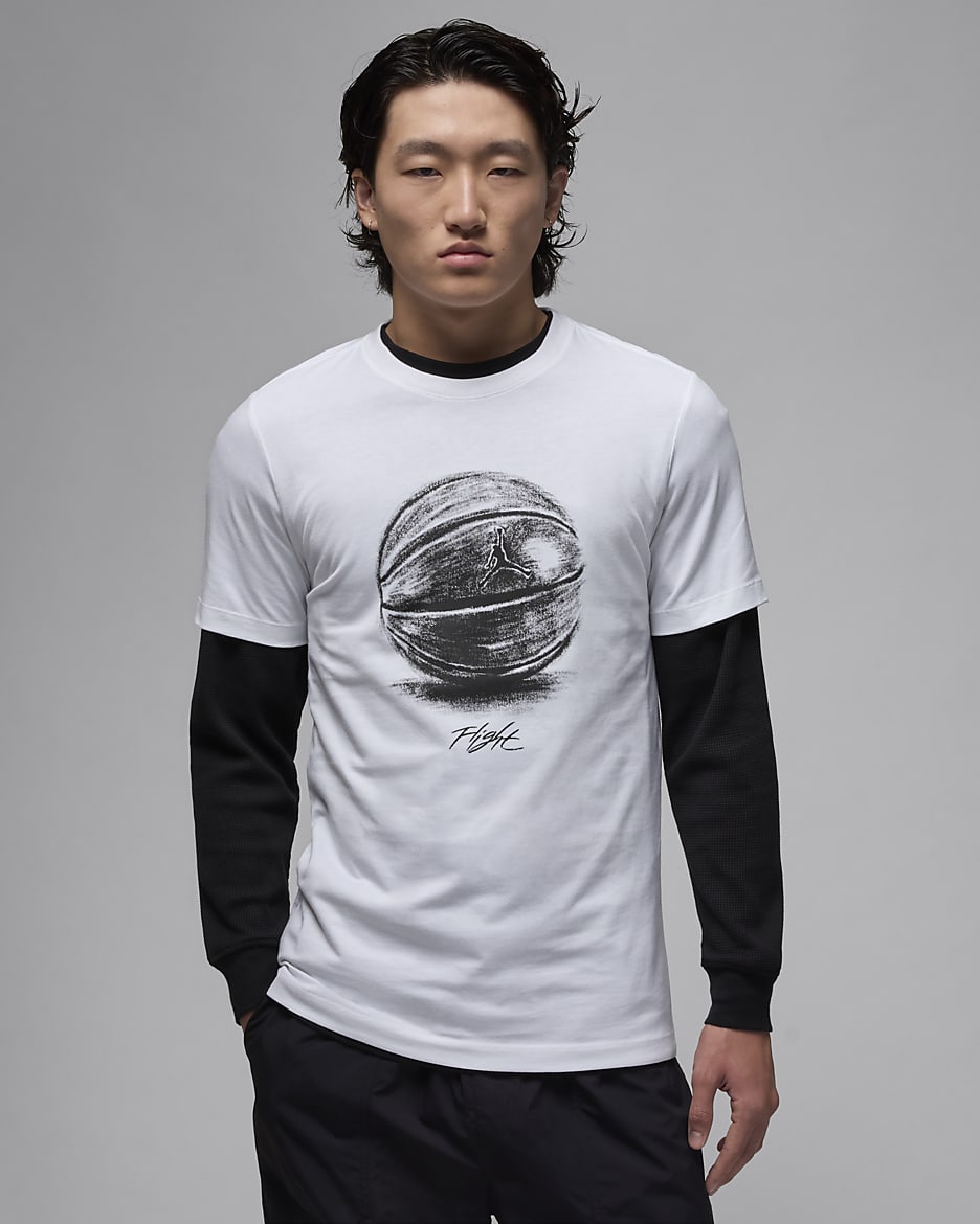 Jordan Men's T-Shirt - White/Black