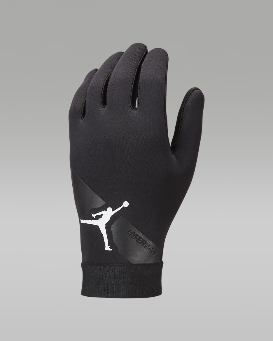 Paris Saint-Germain HyperWarm Soccer Gloves - Black/Black/White