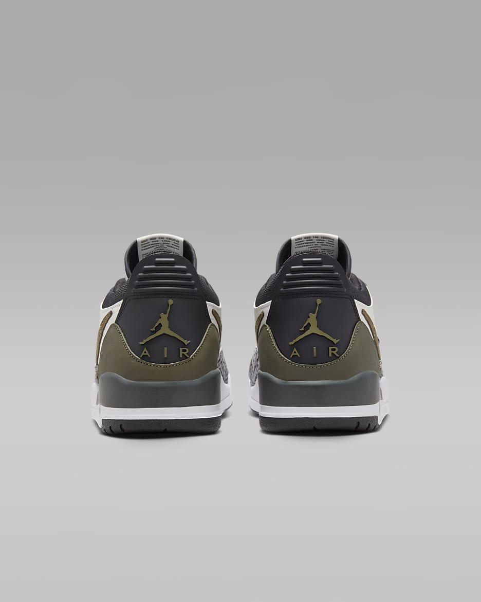 Air Jordan Legacy 312 Low Men's Shoes - Sail/Black/Wolf Grey/Medium Olive