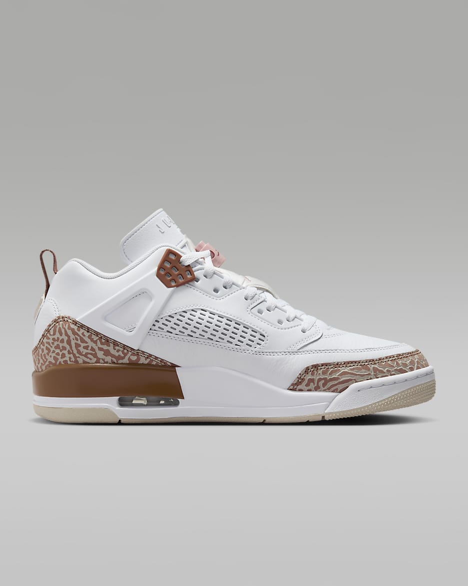 Jordan Spizike 低筒男鞋 - 白色/Archaeo Brown/Light Bone/Pink Oxford