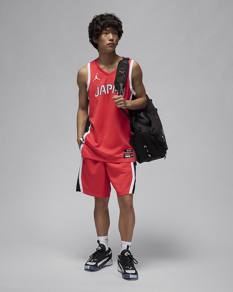 Japan Limited Road Men's Jordan Basketball Shorts - Chile Red/Black