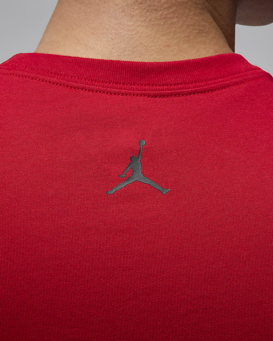 Jordan Flight Essentials Men's T-Shirt - Gym Red/Black