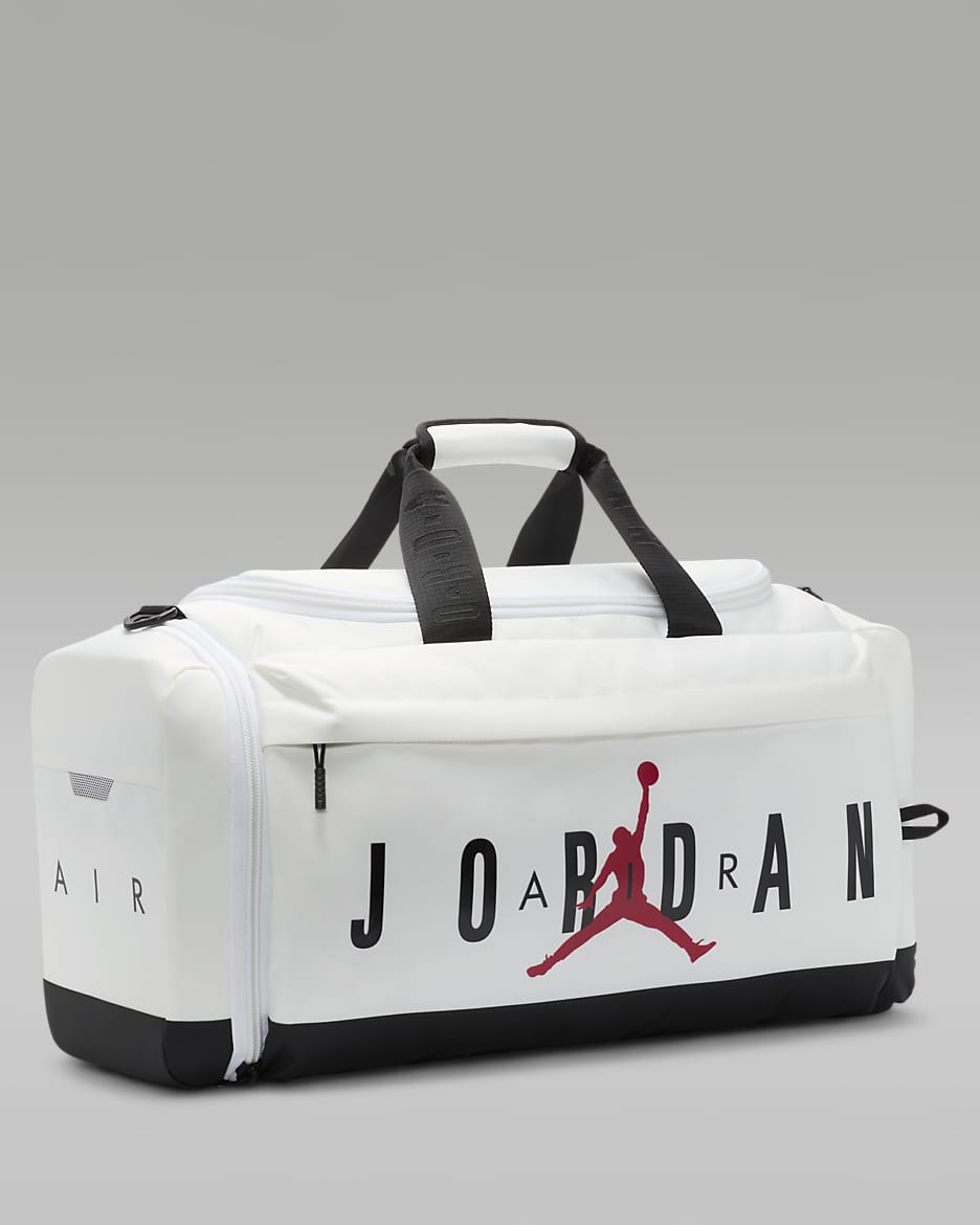 Maleta duffel (62.5 L) Jordan Velocity - Blanco