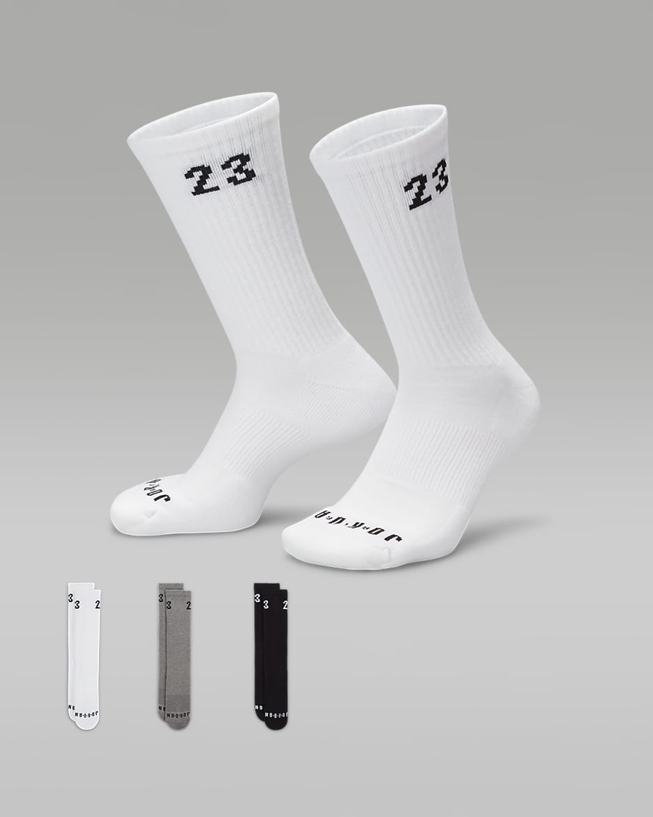 Jordan Essentials Crew-Socken (3 Paar) - Multi-Color