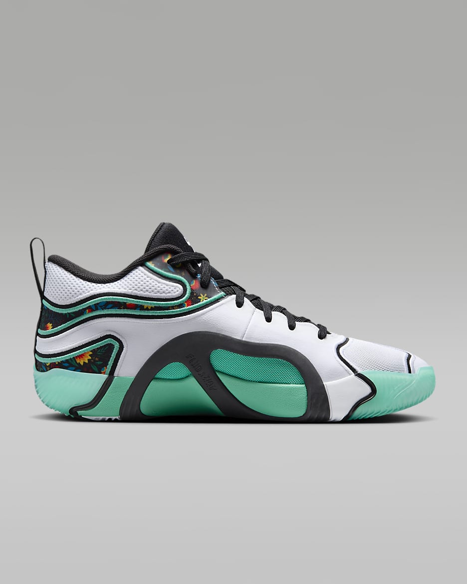 Tatum 3 'Welcome to the Garden' Basketball Shoes - White/Kinetic Green/Black