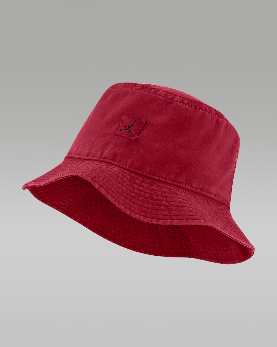 Jordan Jumpman Washed Bucket Hat - Gym Red/Black