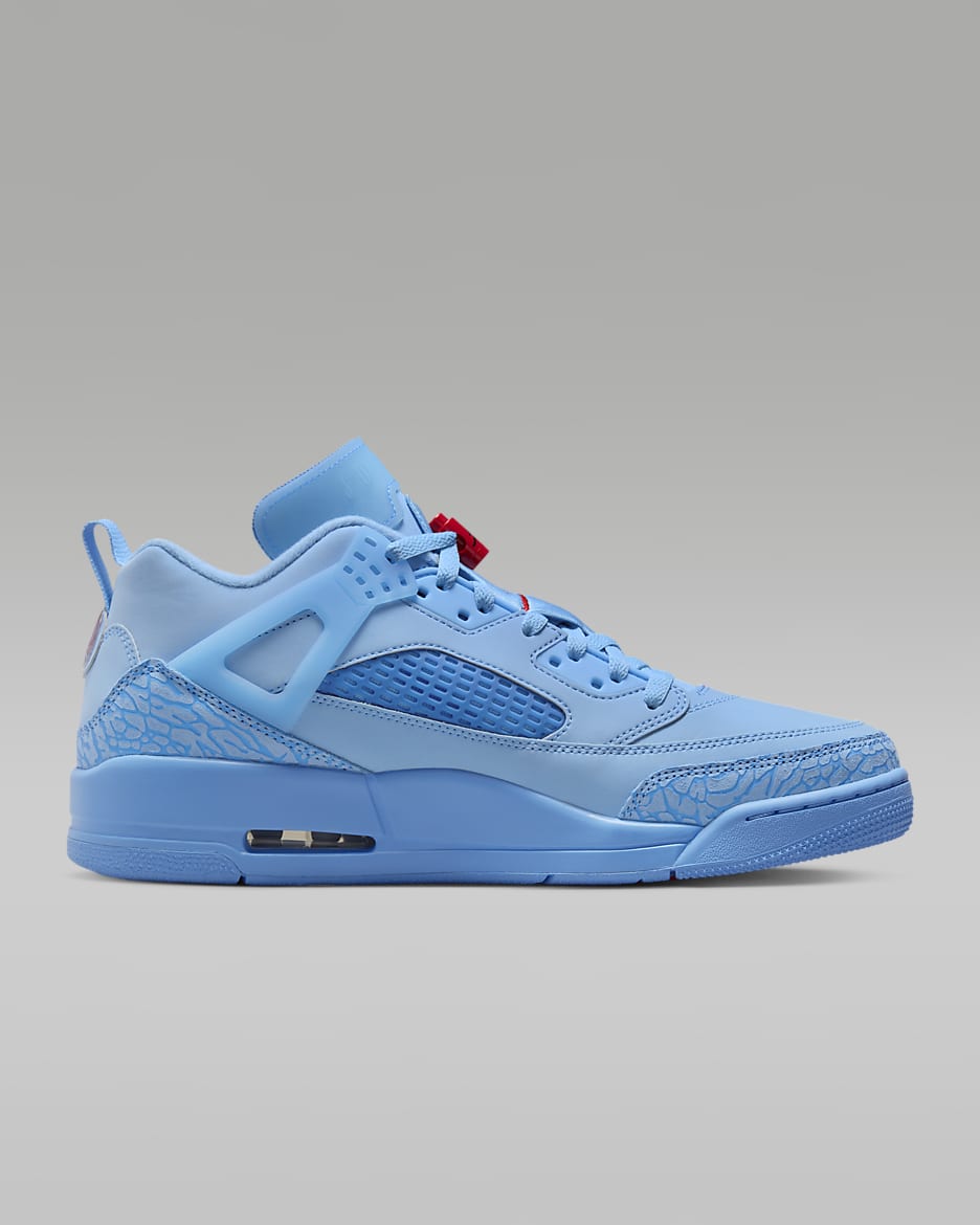 Jordan Spizike Low Men's Shoes - Football Blue/University Red/Fountain Blue