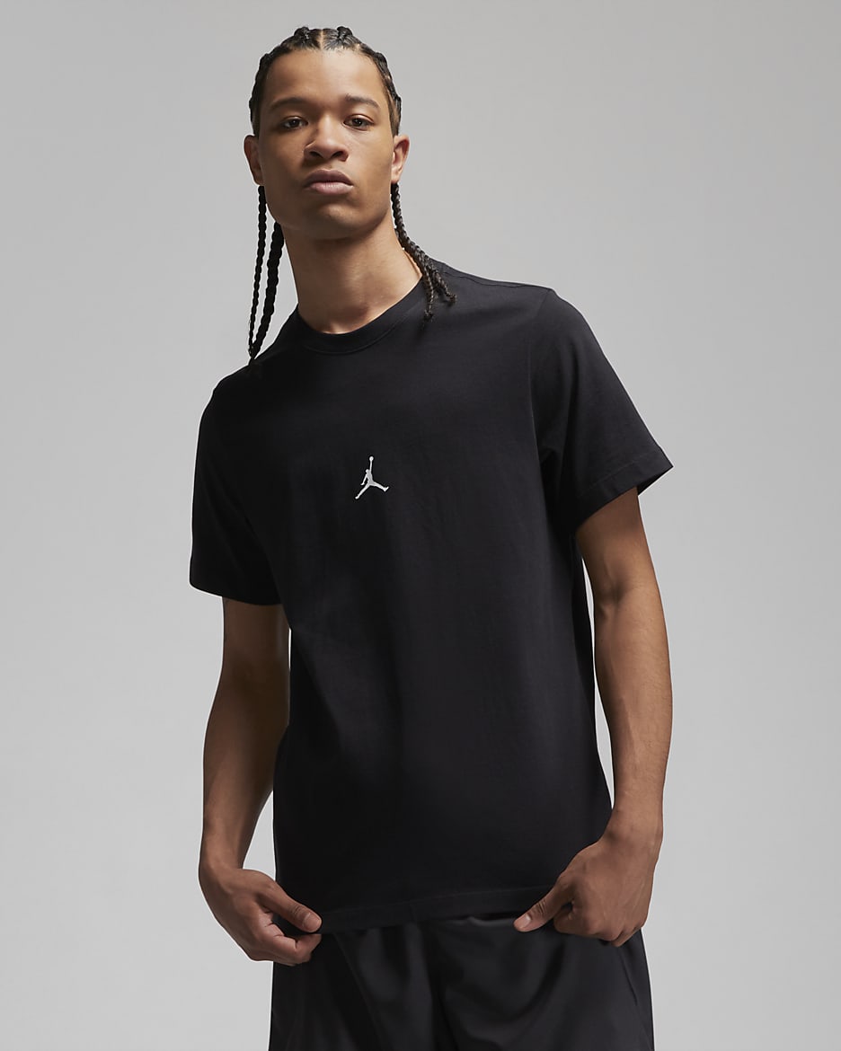 Jordan Essentials Flight 23 Herren-T-Shirt mit Grafik - Schwarz/Weiß