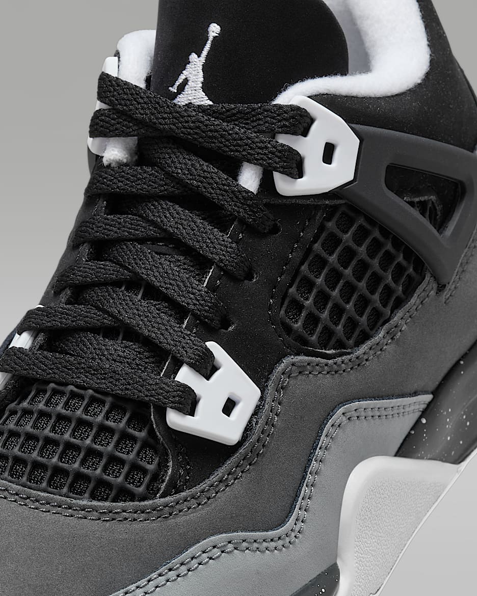 Jordan 4 Retro 'Fear' Younger Kids' Shoes. Nike PH