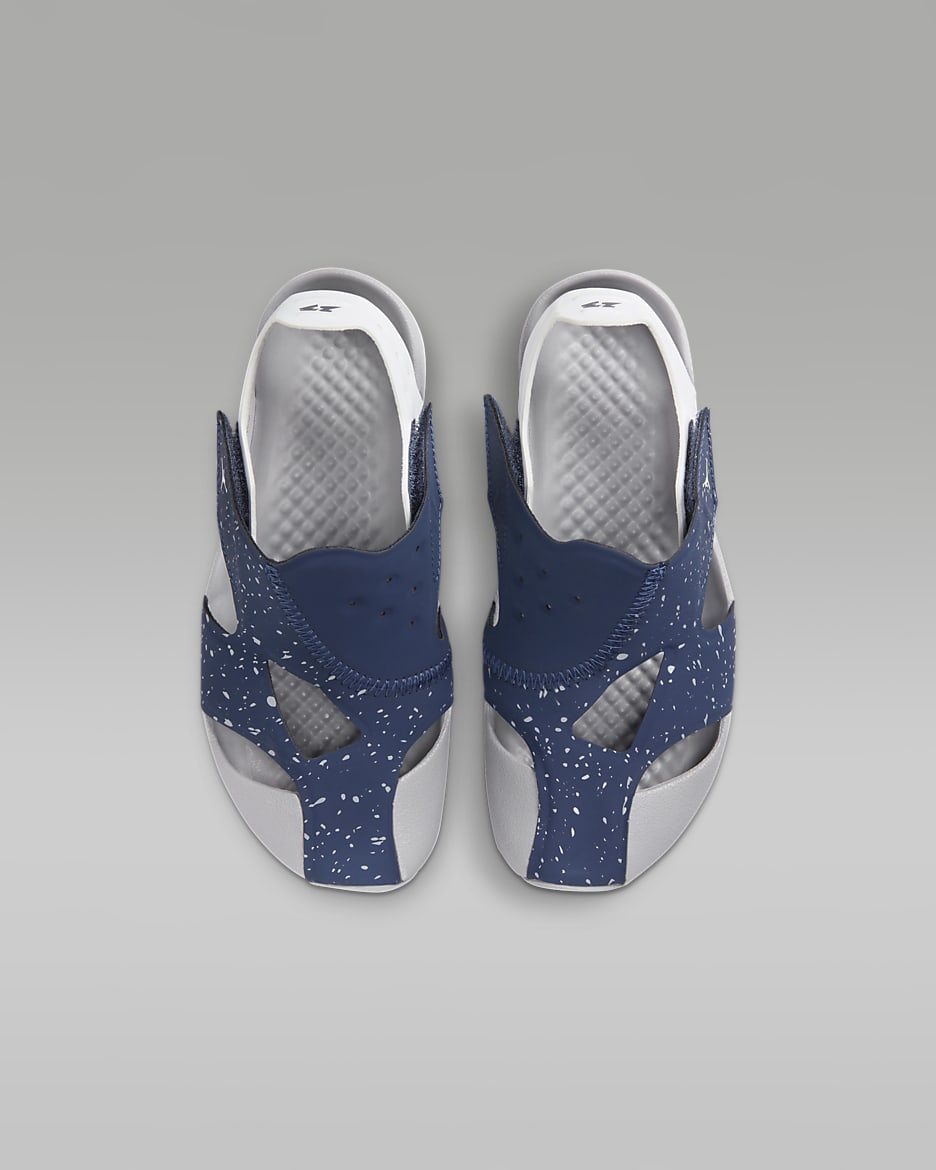 Jordan Flare Kleuterschoen - Midnight Navy/Wit/Cement Grey