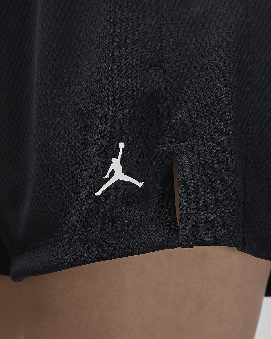 Jordan Sport Women's Mesh Shorts - Black/White