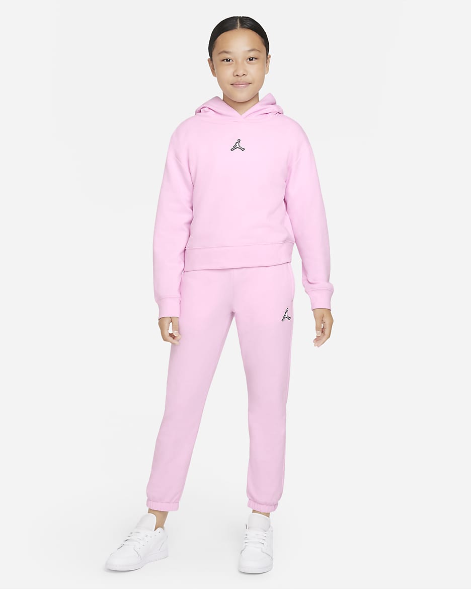 Jordan Older Kids' (Girls') Trousers - Pink Foam