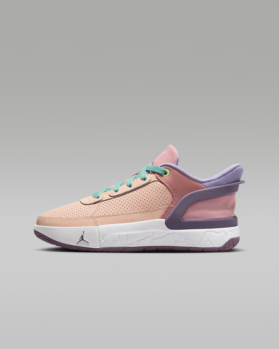 Jordan DAY1 EO Schuh (ältere Kinder) - Crimson Tint/Violet Dust/Hydrangeas/Coral Stardust