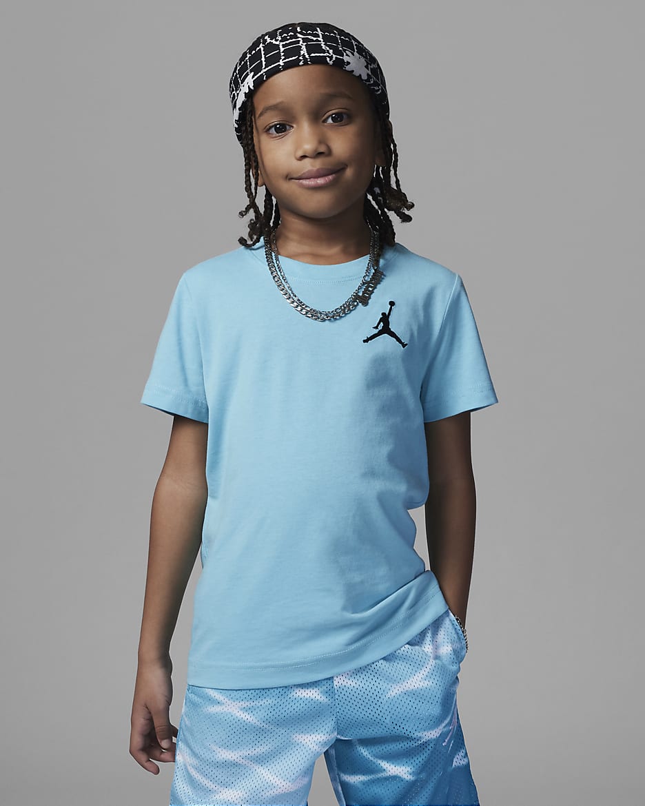 Jordan Little Kids' T-Shirt - Bleached Aqua