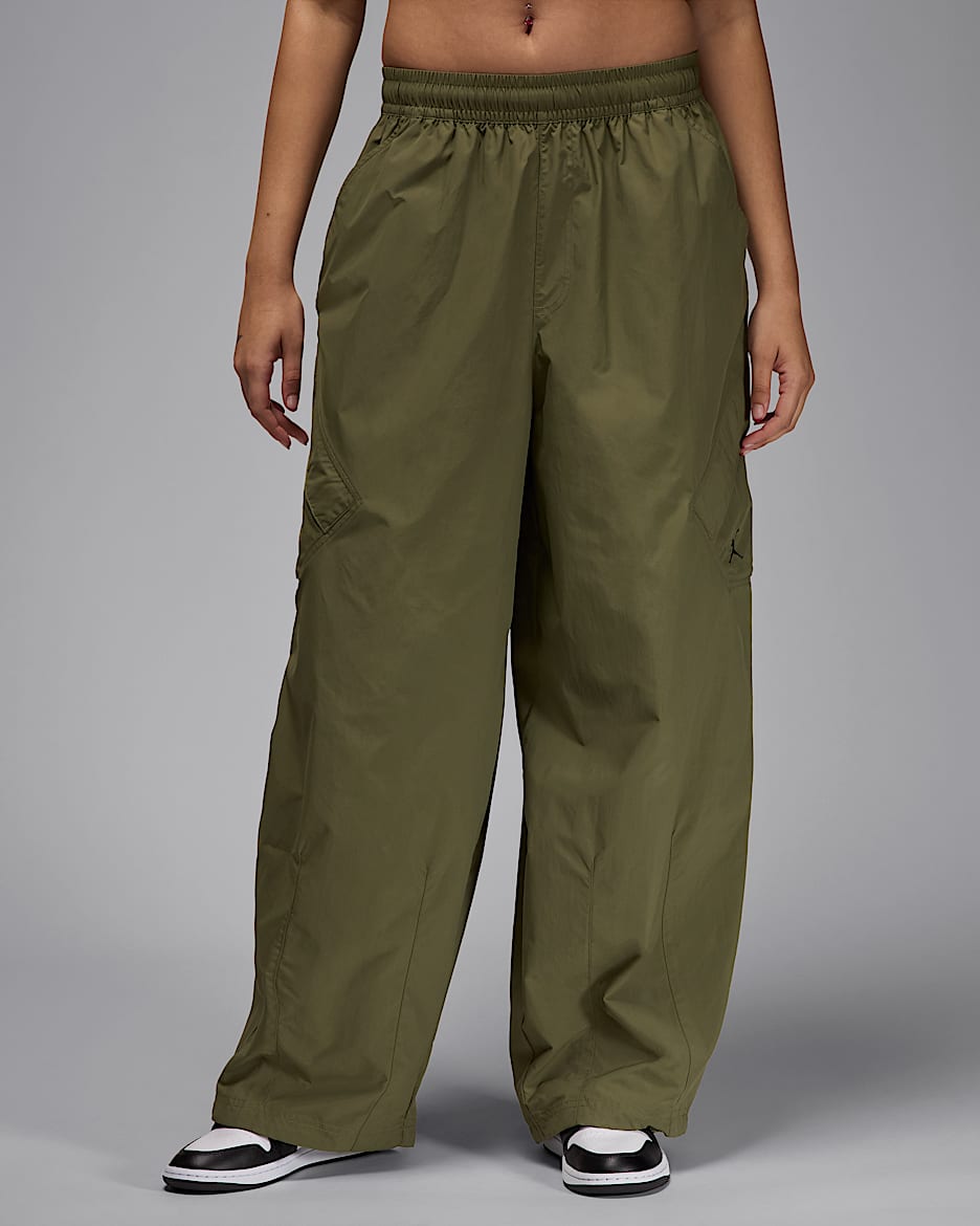 Jordan Flight Chicago Parachute-Hose (Damen) - Medium Olive