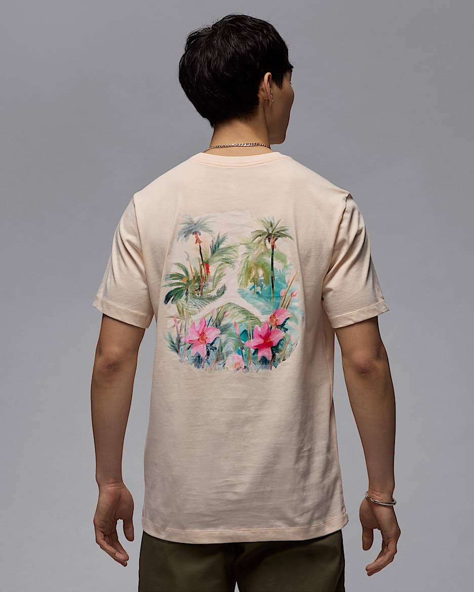 T-shirt męski Jordan Flight Essentials - Guava Ice/Czerń