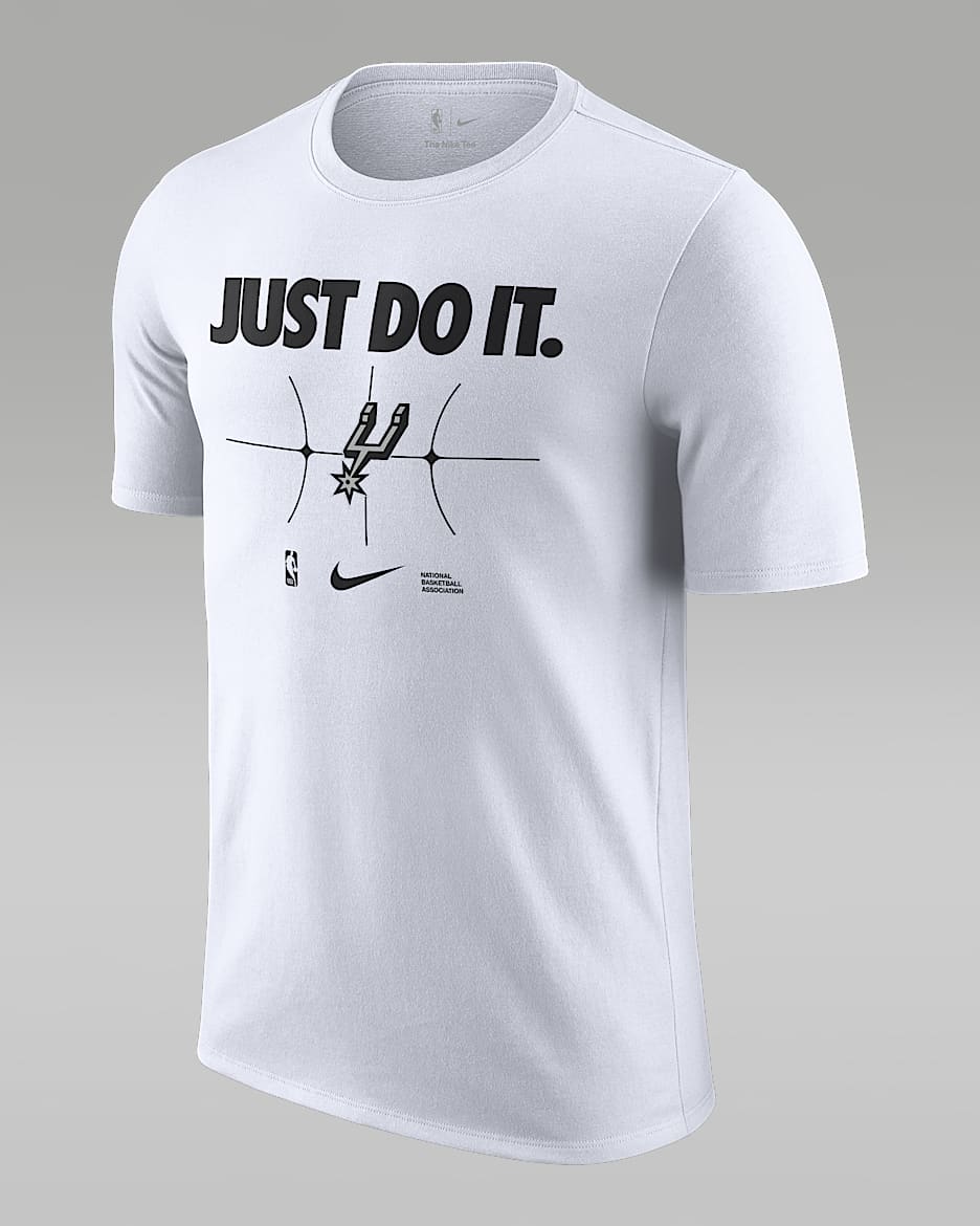 San Antonio Spurs Essential Men's Nike NBA T-Shirt - White