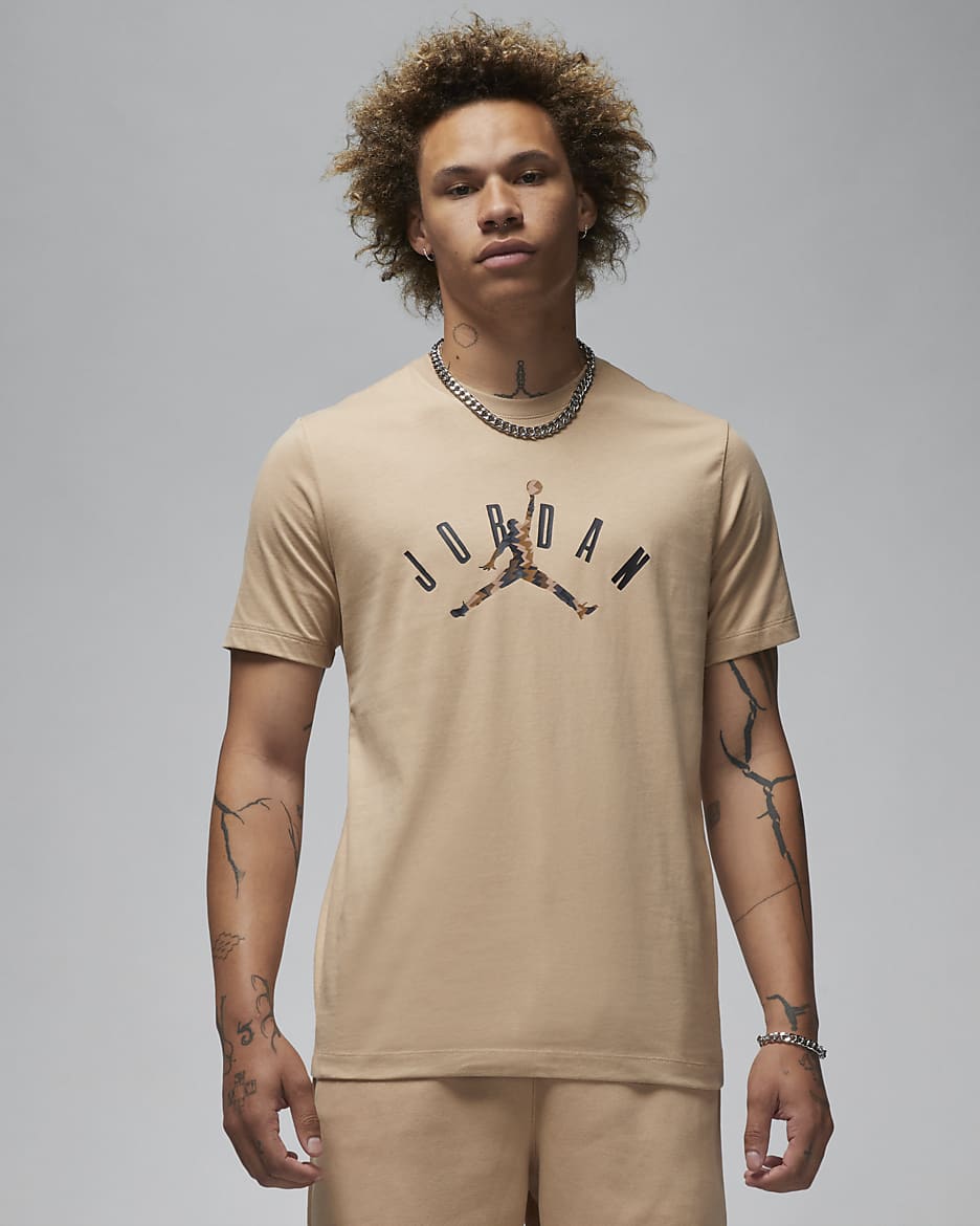 Jordan Flight MVP Men's T-Shirt - Hemp/Black