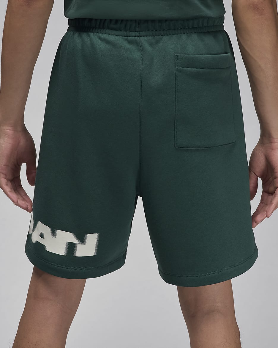 Short en tissu Fleece Jordan MVP pour homme - Oxidized Green/Sail