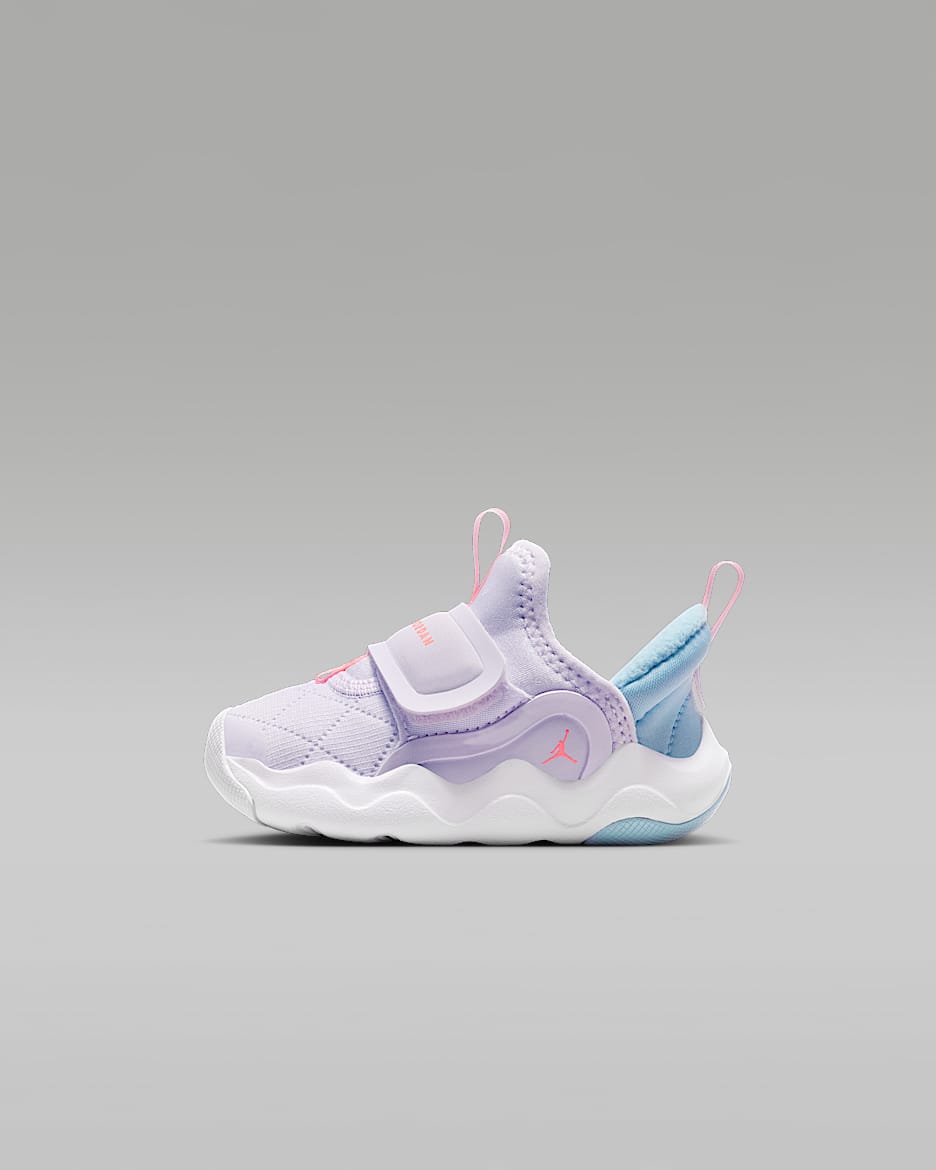Jordan 23/7.2 EasyOn Baby/Toddler Shoes - Barely Grape/Ocean Bliss/White/Atomic Pink
