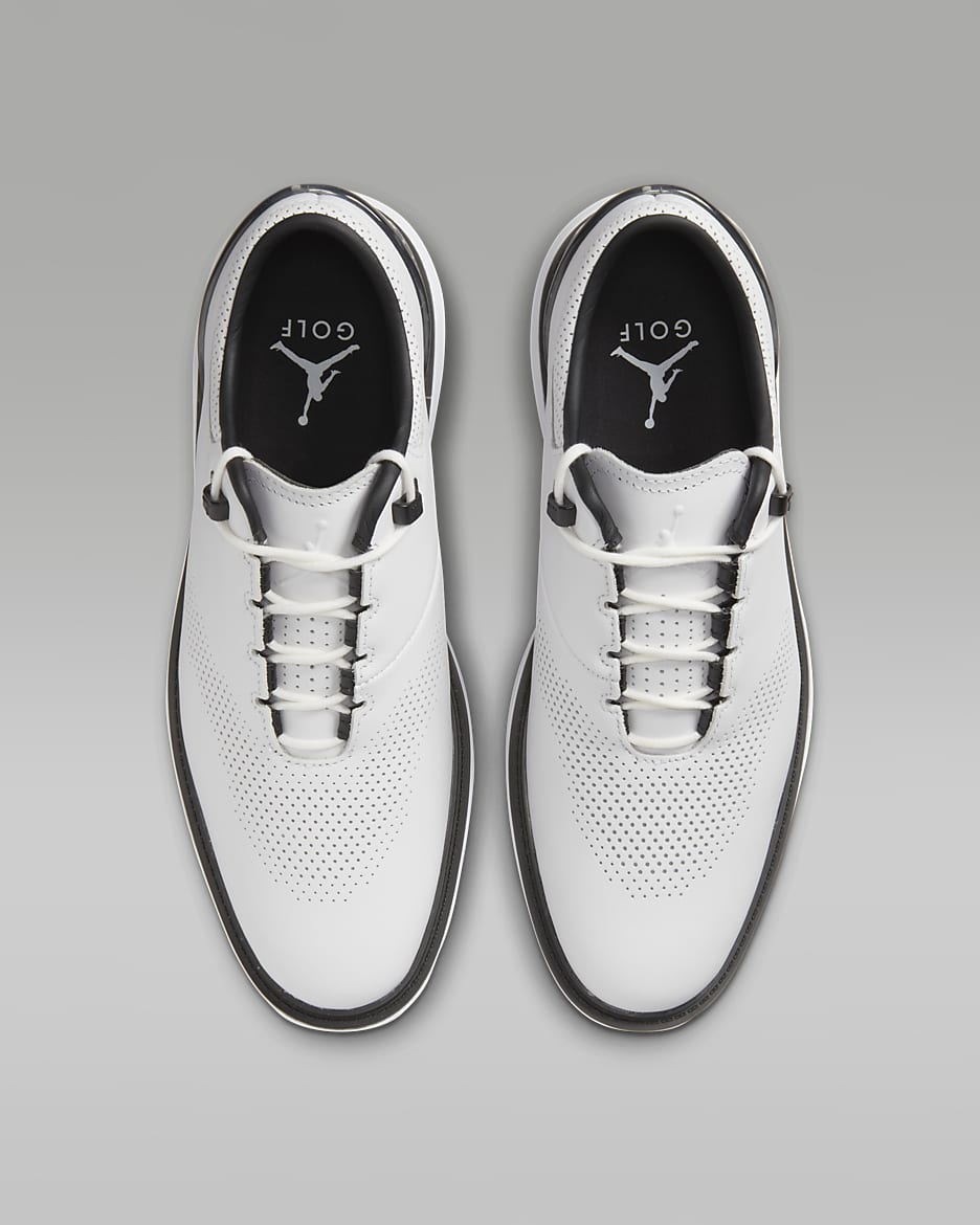 Jordan ADG 4 Men's Golf Shoes - White/Black/White