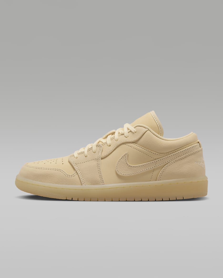 Air Jordan 1 Low SE Women's Shoes - Pale Vanilla/Pale Vanilla/Metallic Gold/Pale Vanilla