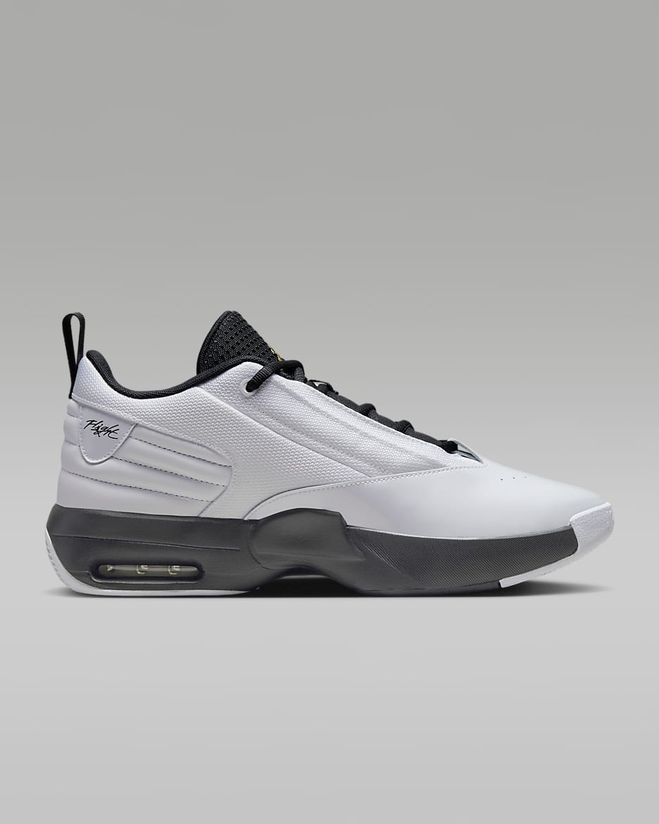 Tenis para hombre Jordan Max Aura 6 - Blanco/Negro/Oro metalizado