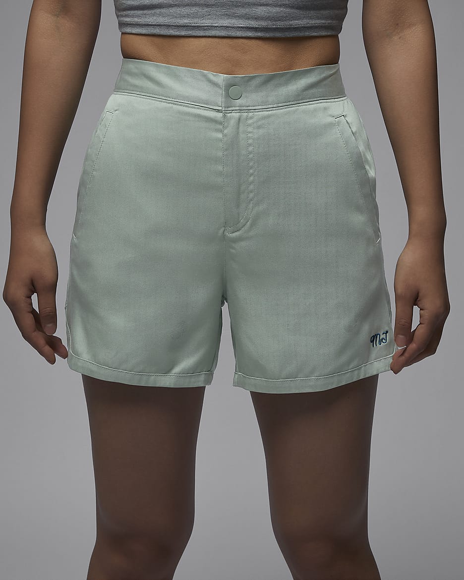 Jordan Women's Woven Shorts - Jade Smoke/Industrial Blue