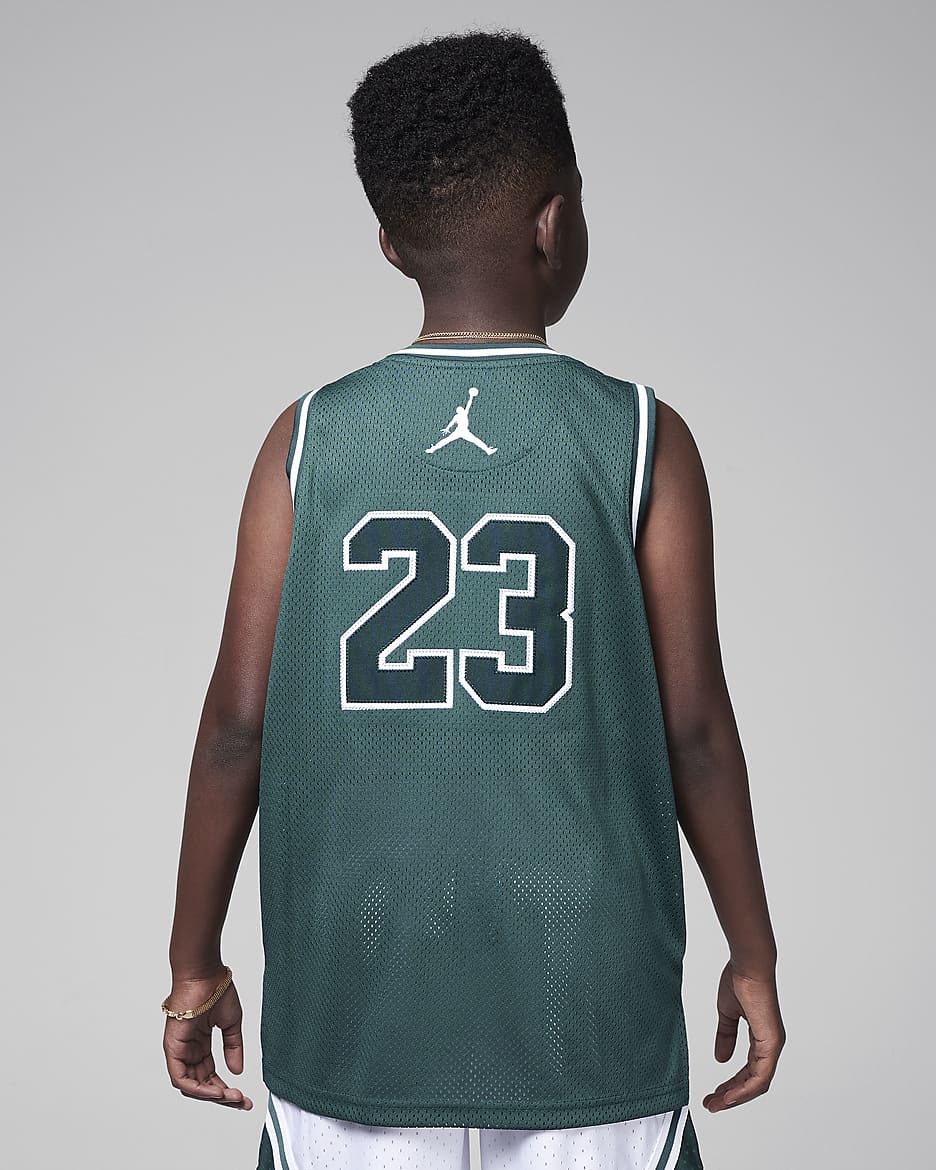 Jordan 23 Jersey Oberteil für ältere Kinder - Oxidized Green