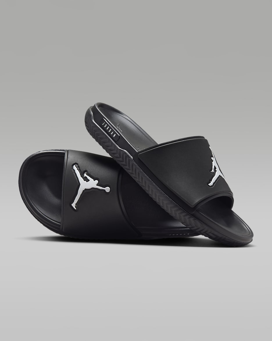 Jordan Jumpman Slipper für Herren - Schwarz/Weiß