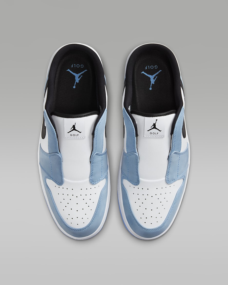 Air Jordan Mule Golf Shoes - University Blue/White/Black