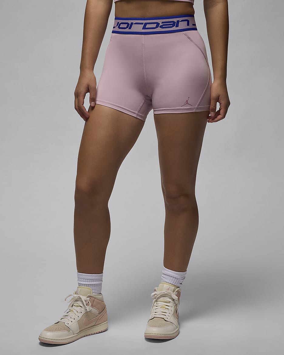 Jordan Sport Women's 13cm (approx.) Shorts - Plum Chalk/Plum Dust