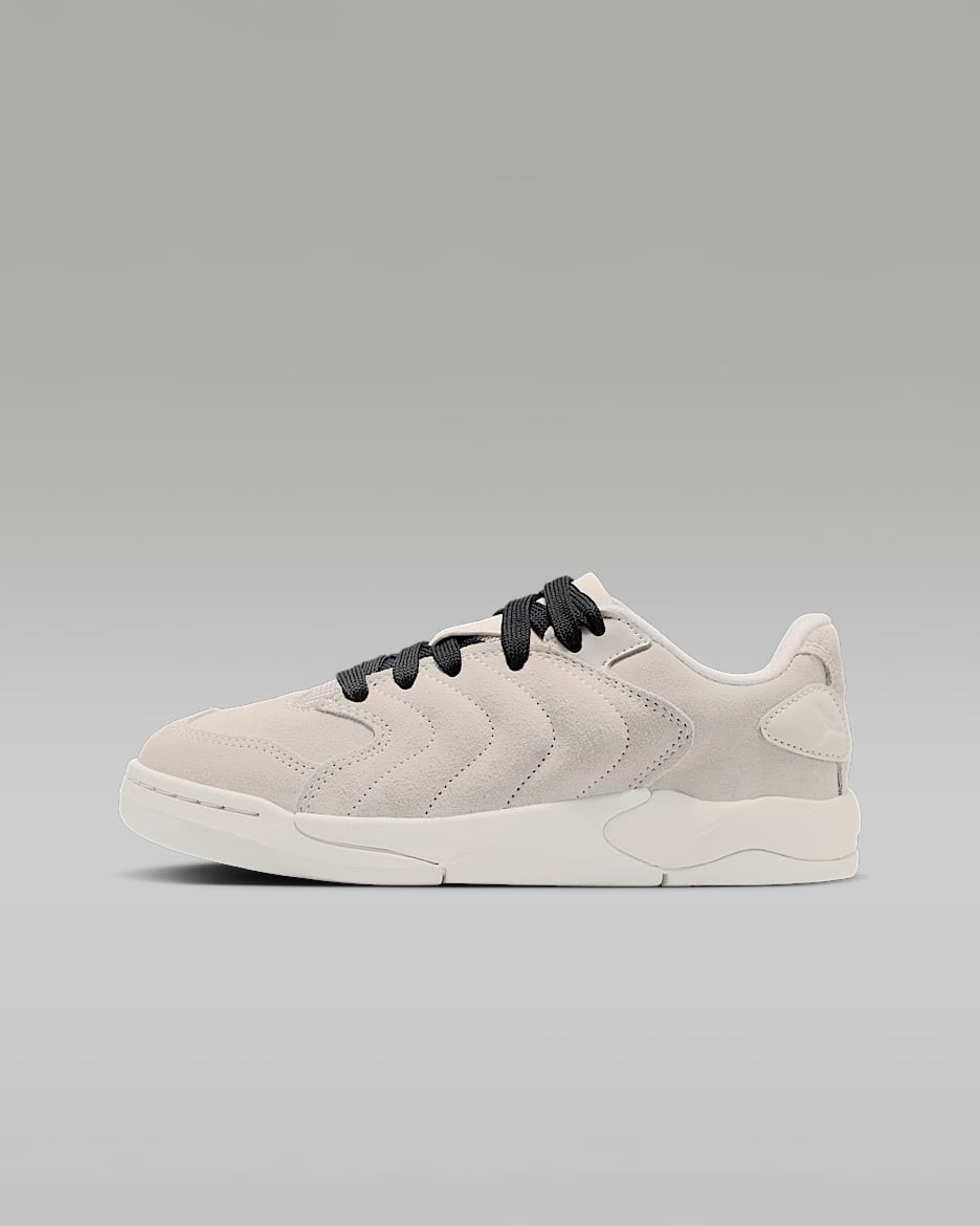 Jordan Session Big Kids' Shoes - Phantom/Coconut Milk/Pale Ivory/Varsity Red