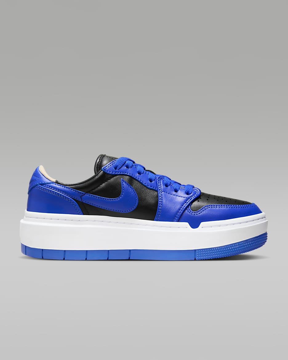 Tenis Air Jordan 1 Elevate Low - Negro/Blanco/Hiperroyal