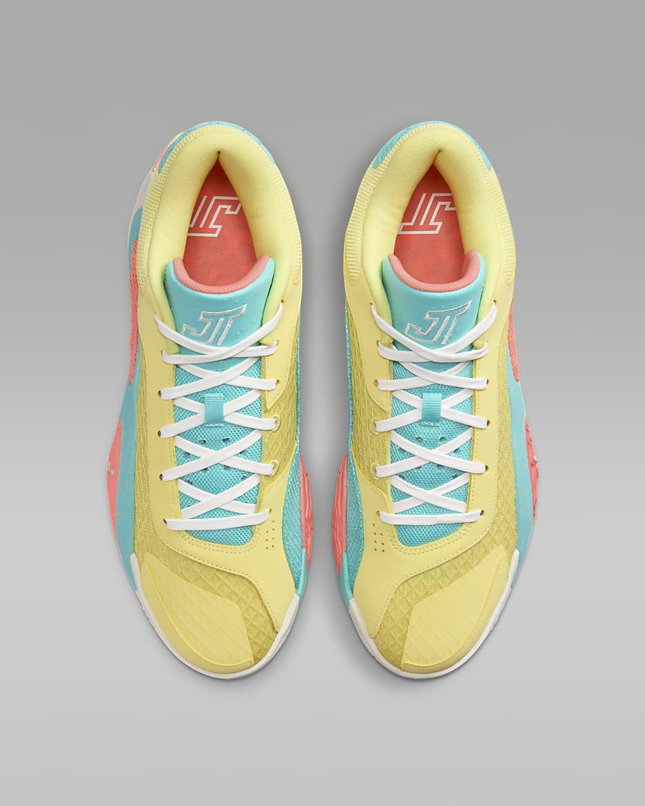 Tatum 2 "Lemonade" Basketball Shoes - Light Zitron/Aurora Green/Atomic Pink/Sail