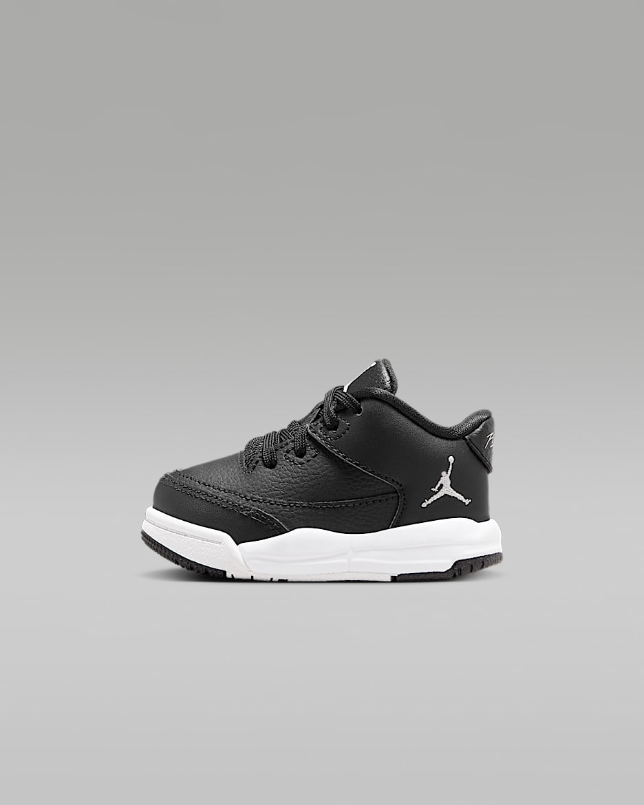 Jordan Flight Origin 3 Baby/Toddler Shoes - Black/White